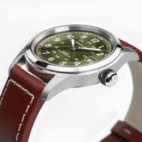 Khaki Field Auto 38mm