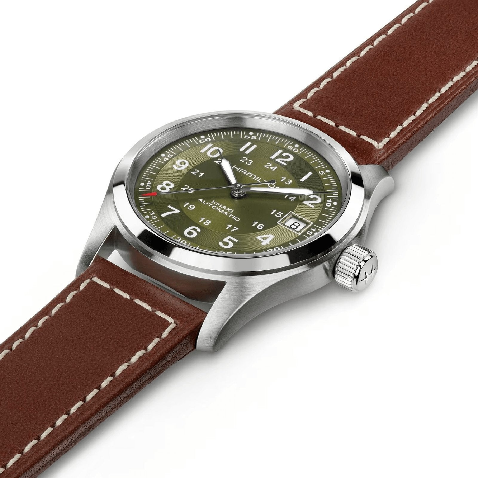 Khaki Field Auto 38mm