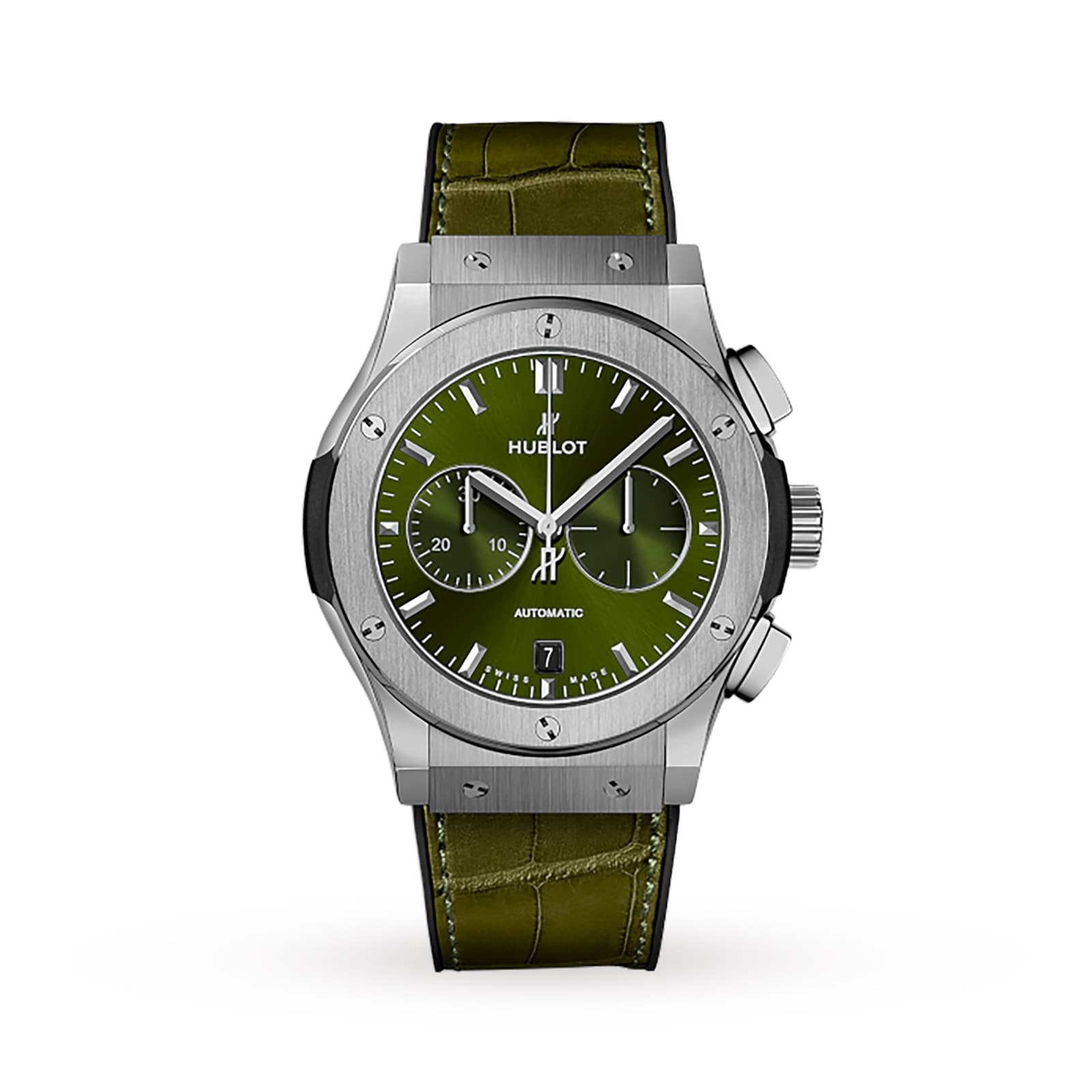 Classic Fusion Chronograph Titanium Green