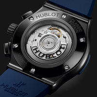 Classic Fusion Ceramic Blue Chronograph