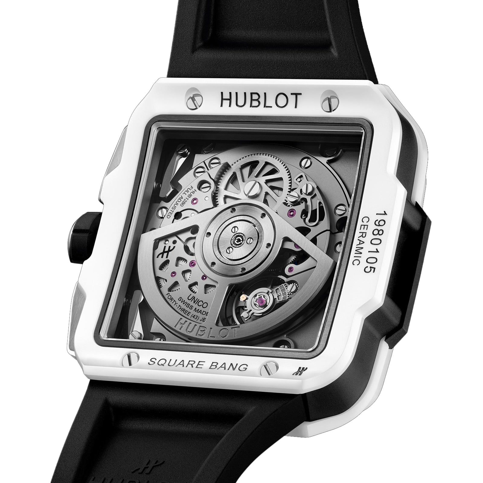 Square Bang Unico White Ceramic
