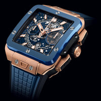 Square Bang Unico King Gold Blue Ceramic