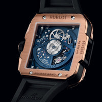 Square Bang Unico King Gold Blue Ceramic