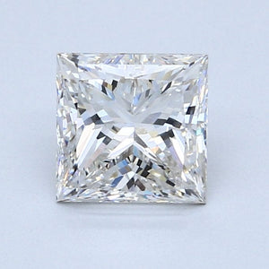 1.73 Carat H SI1 Princess Cut Diamond