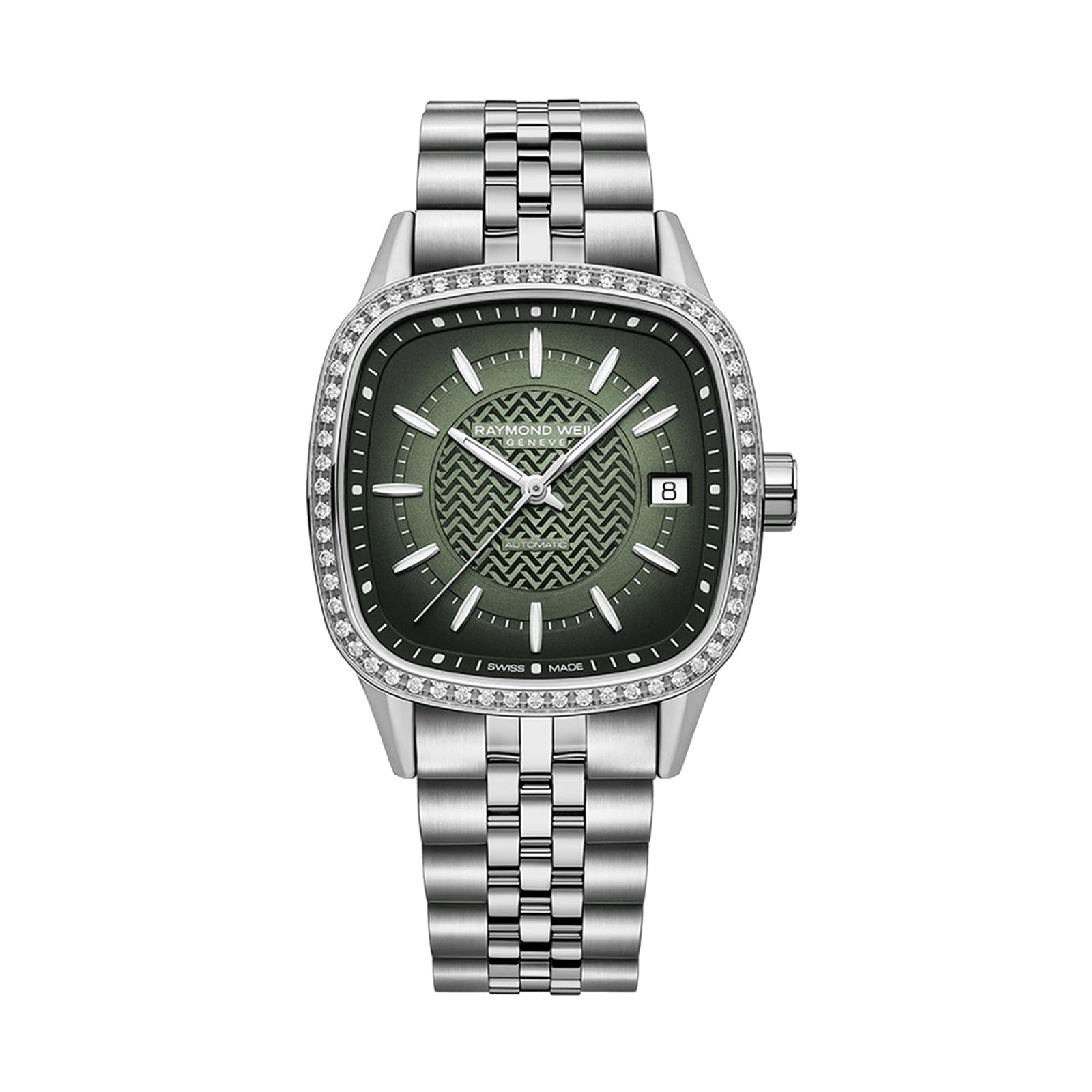 Freelancer Automatic 60 Diamonds Green Dial