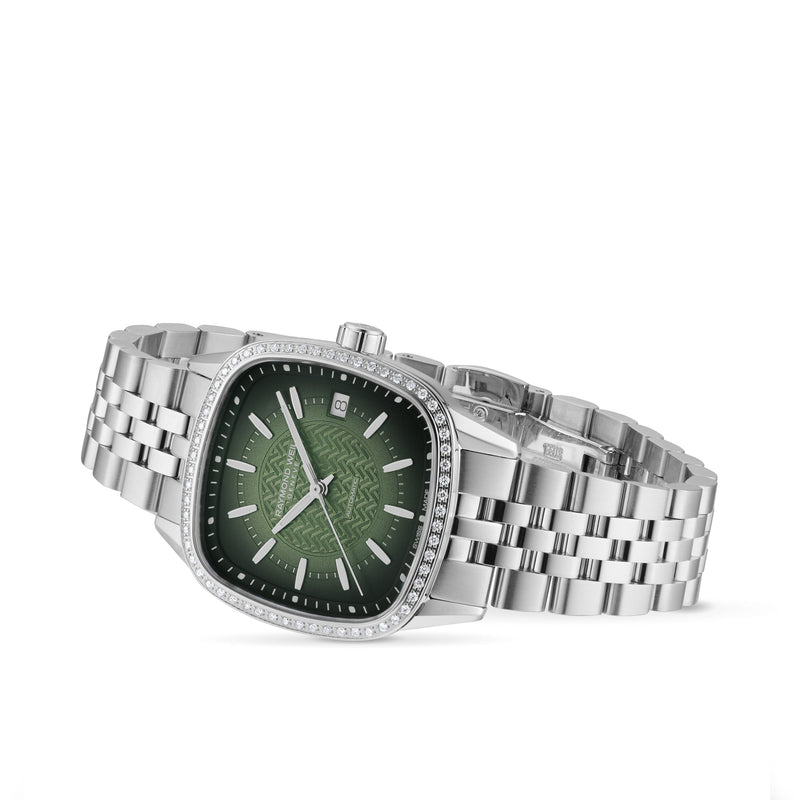 Freelancer Automatic 60 Diamonds Green Dial
