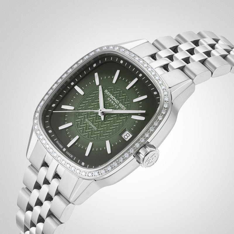 Freelancer Automatic 60 Diamonds Green Dial