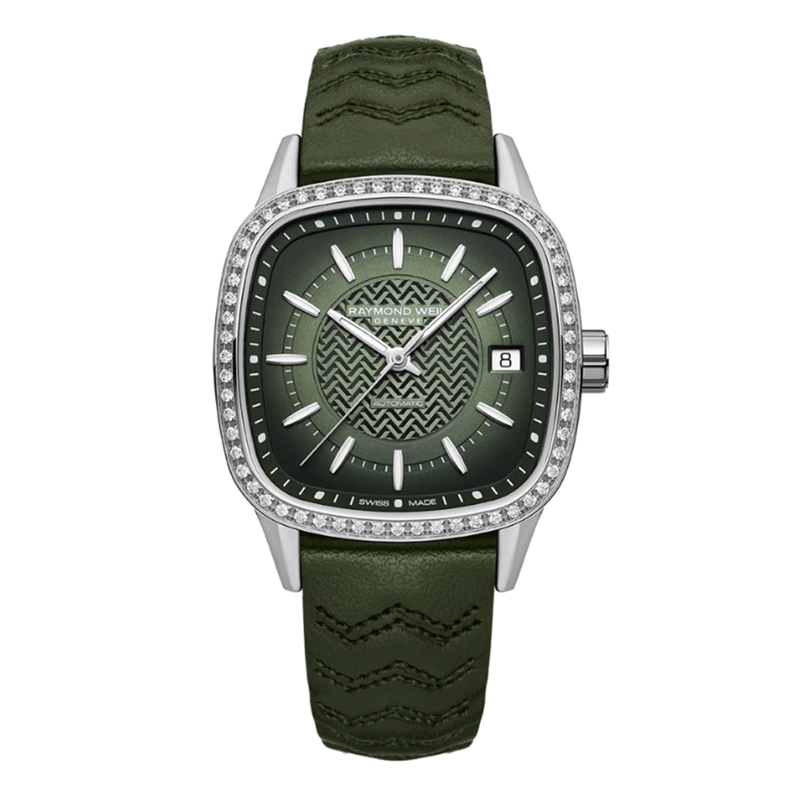Freelancer Automatic 60 Diamonds Green Dial