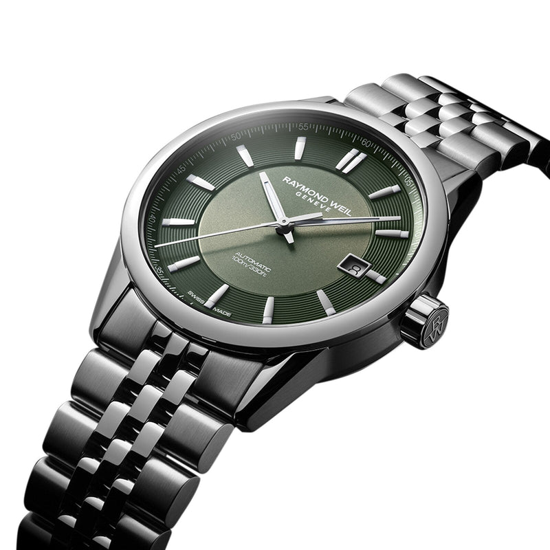 Freelancer Automatic Olive Green Dial