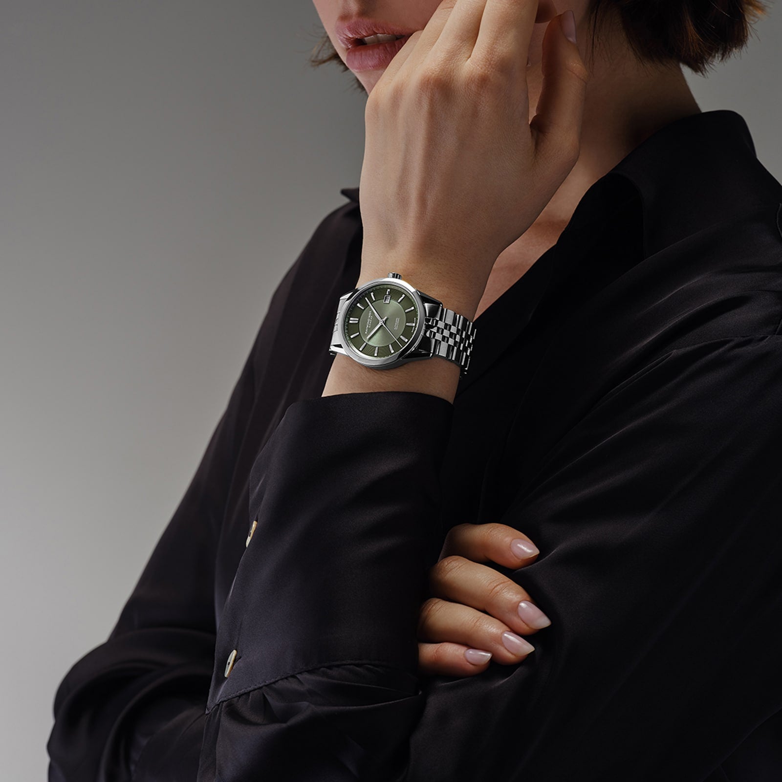 Freelancer Automatic Olive Green Dial