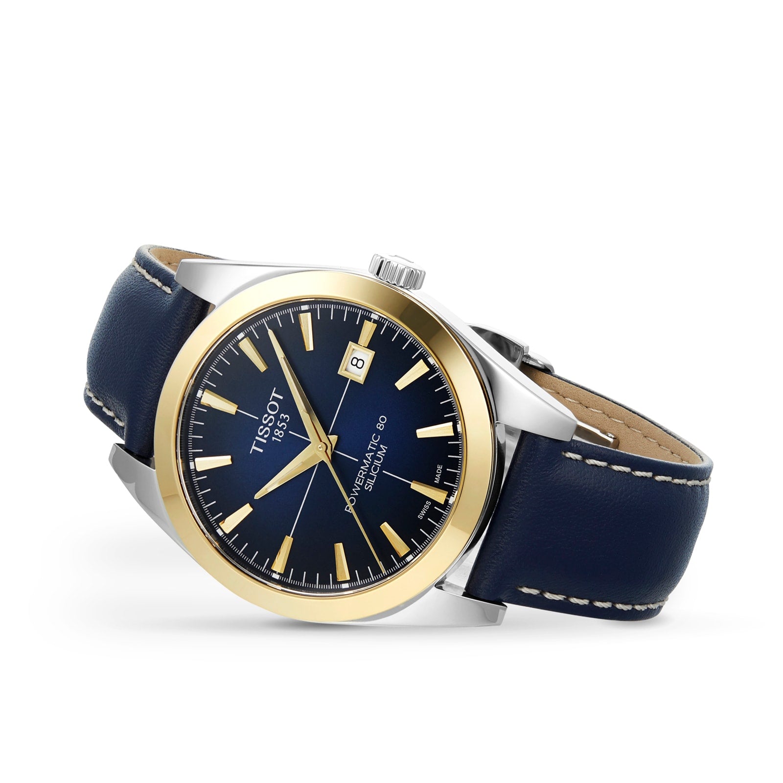 Gentleman Powermatic 80 Silicium Solid 18k Bezel