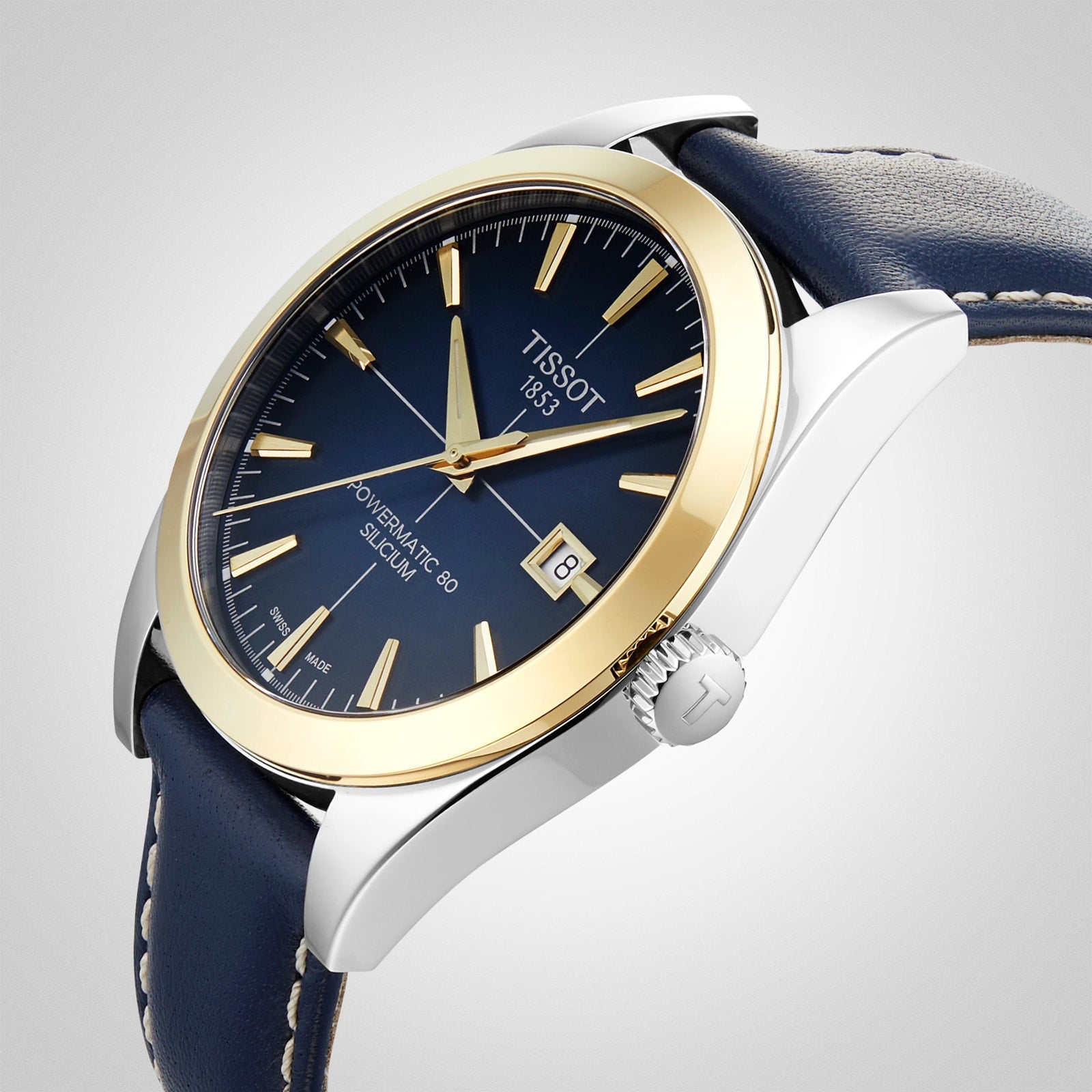 Gentleman Powermatic 80 Silicium Solid 18k Bezel