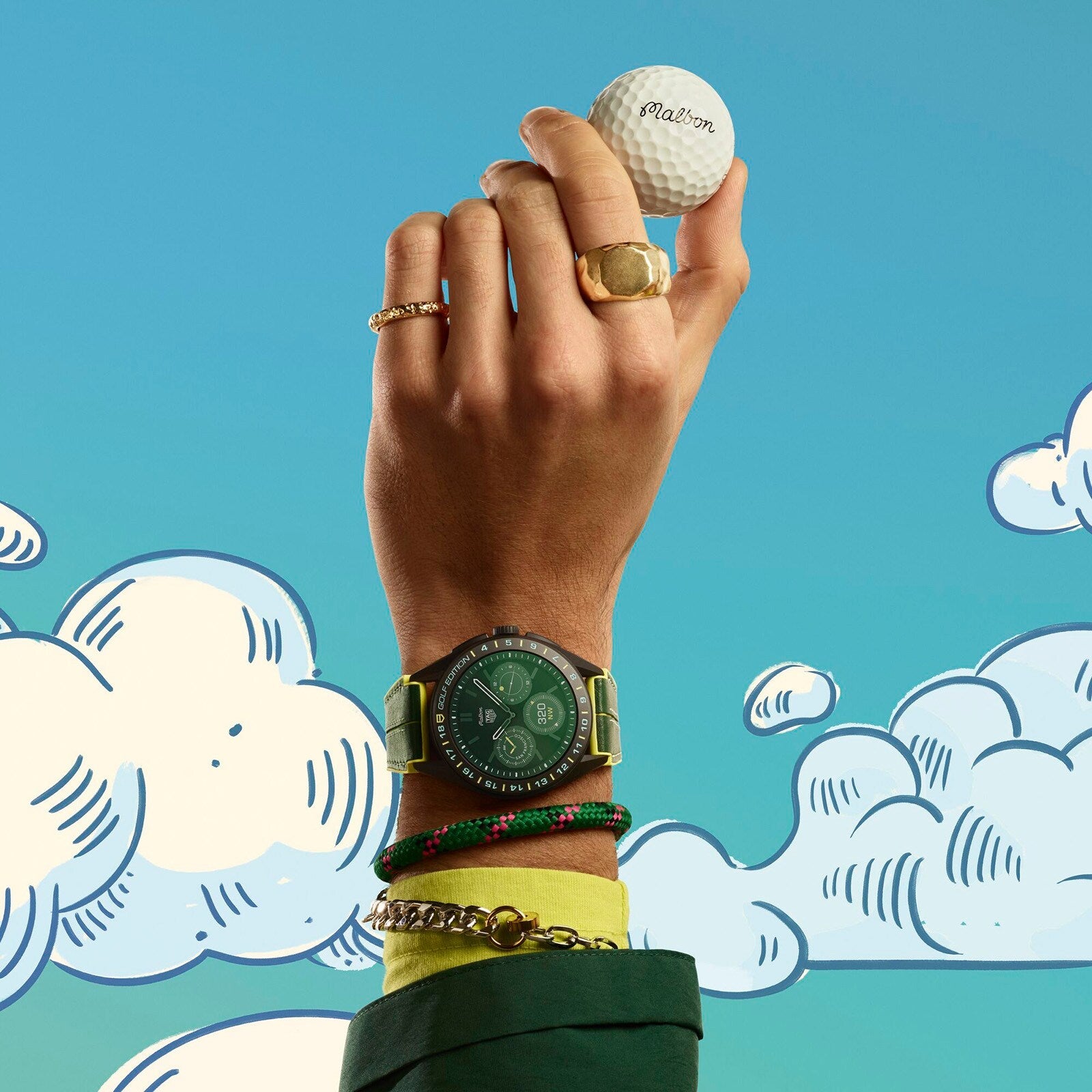 Special Edition Connected Calibre E4 Malbon Golf Edition