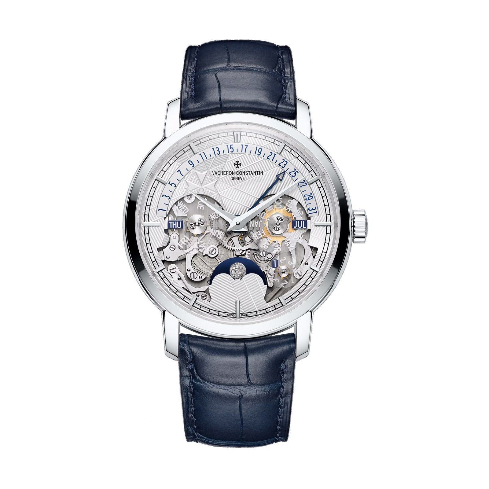 Vacheron Constantin Traditionnelle Perpetual Calendar Retrograde Date Openface