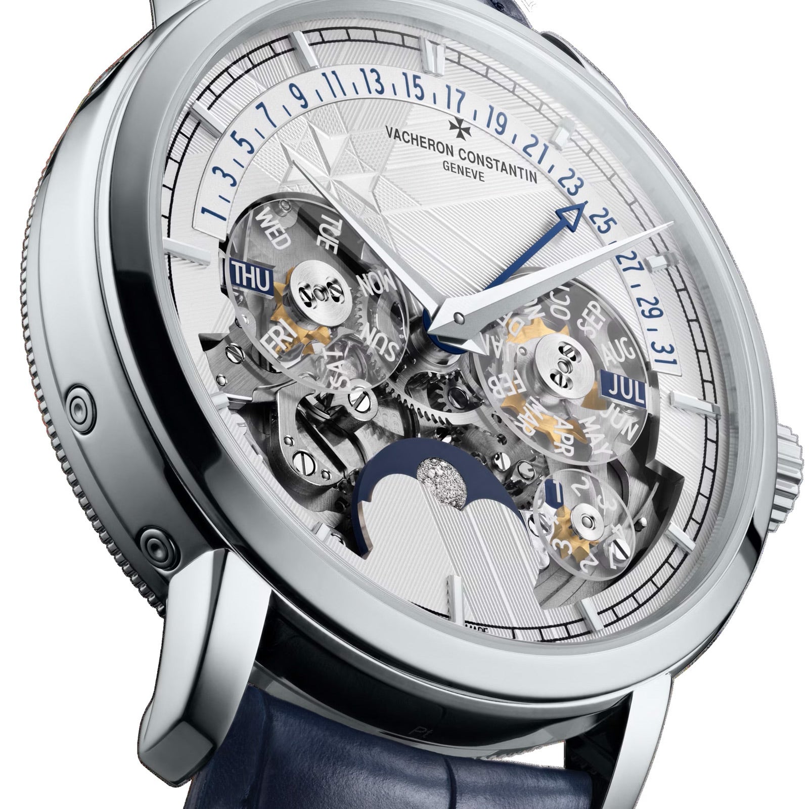 Vacheron Constantin Traditionnelle Perpetual Calendar Retrograde Date Openface