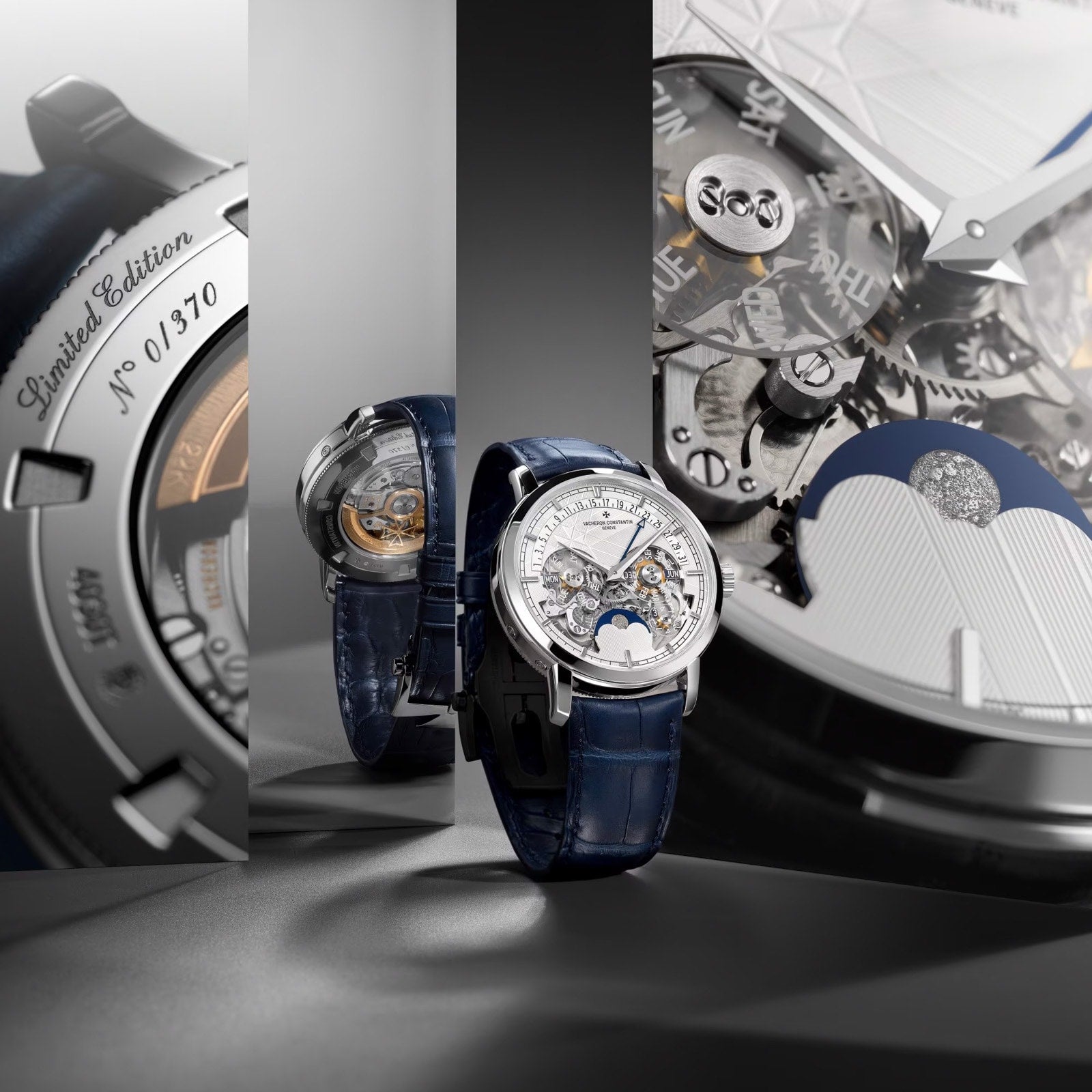 Vacheron Constantin Traditionnelle Perpetual Calendar Retrograde Date Openface