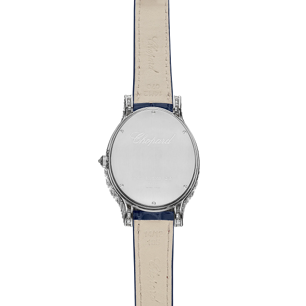 Chopard L'Heure Du Diamant Oval 18k White Gold & Diamonds Lady's Watch