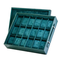 18 Watch Stackable Green Tray