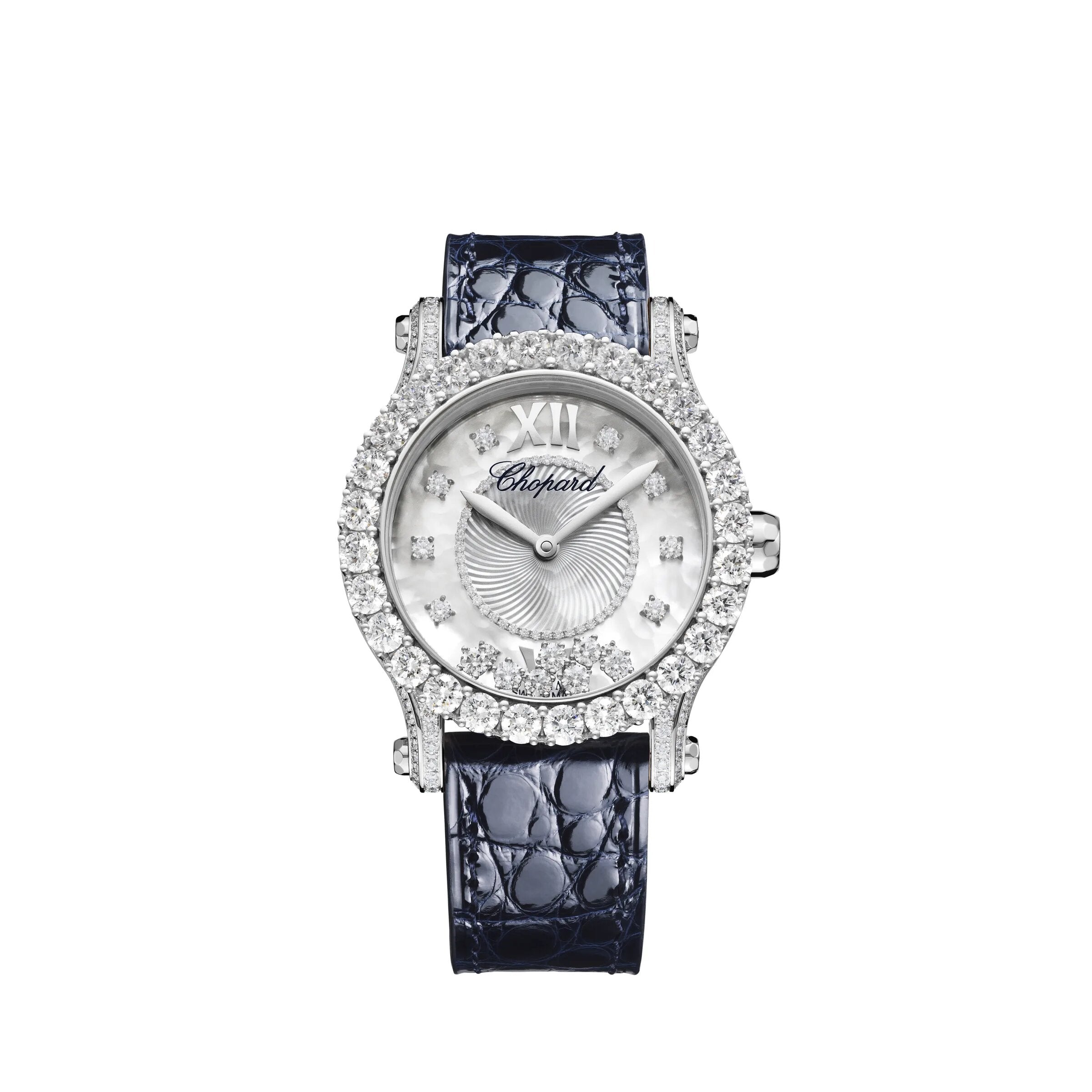 Chopard Happy Sport Joaillerie Ethical 18K White Gold & Diamonds Ladies Watch