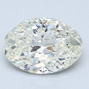 1.80 Carat J SI1 Oval Diamond