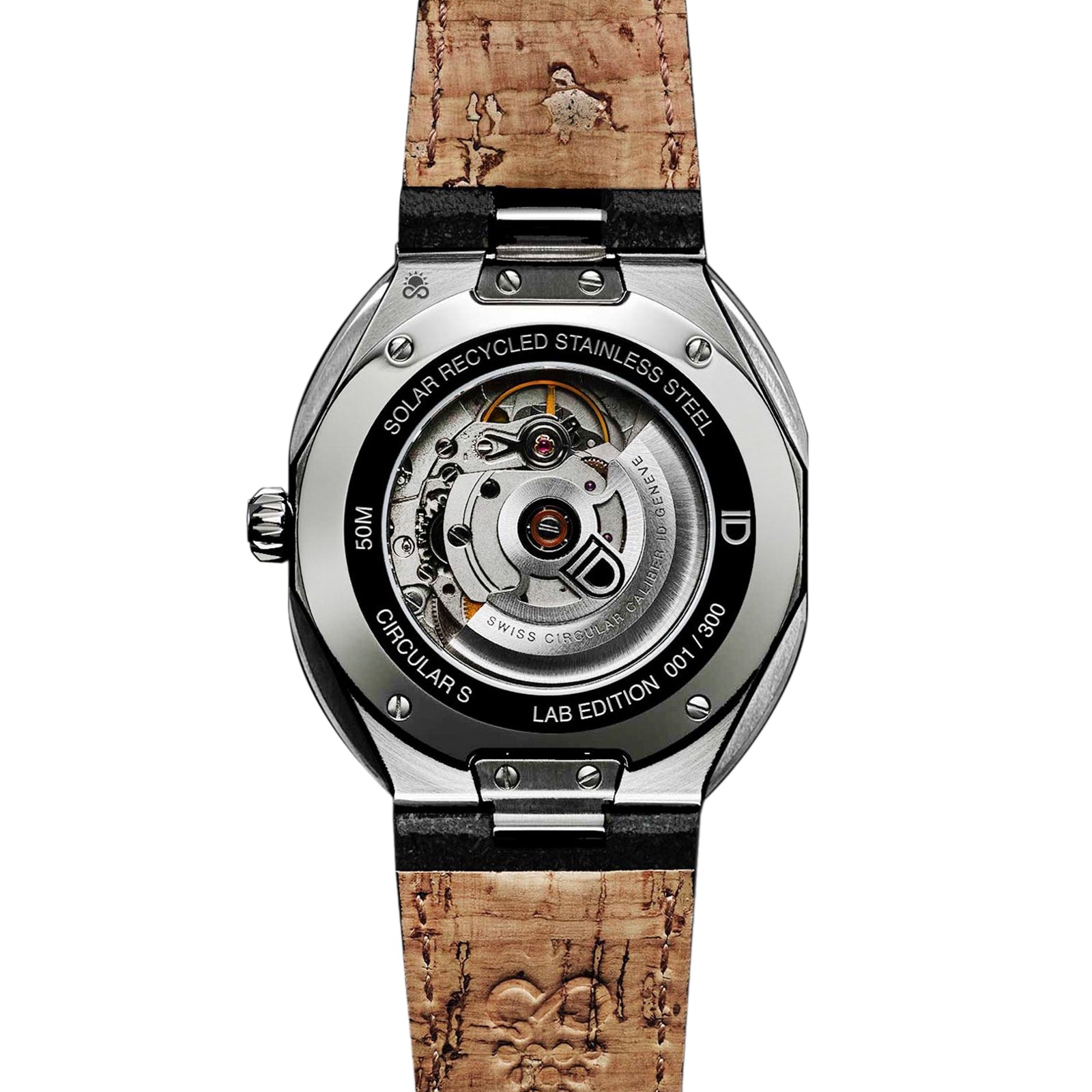 Circular S - Green Brushed