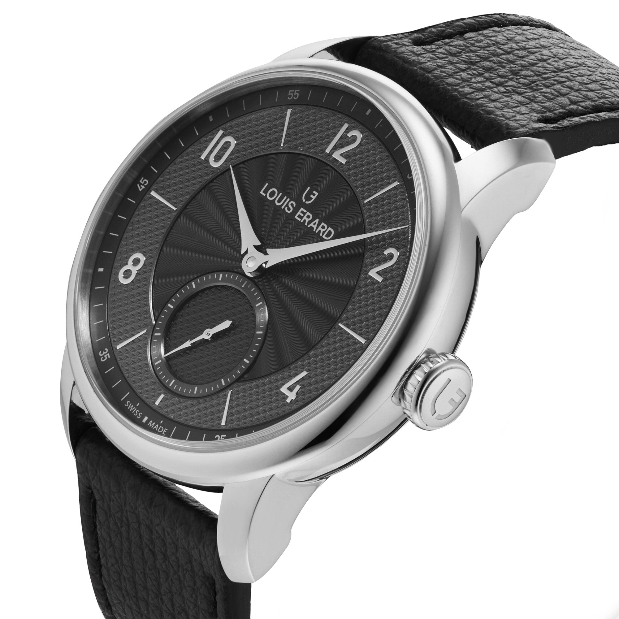 Petite Seconde Guilloché Anthracite Black
