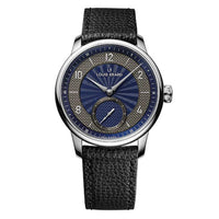 Petite Seconde Guilloché Anthracite Blue