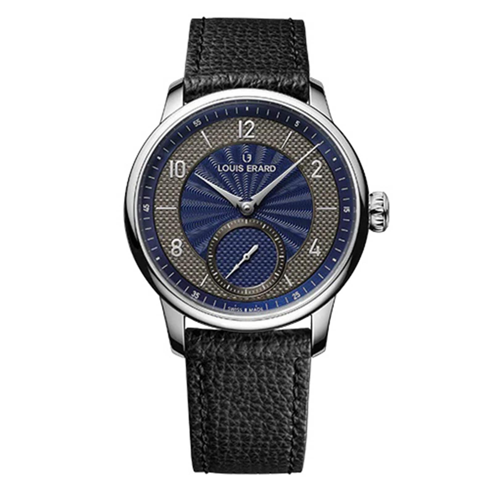 Petite Seconde Guilloché Anthracite Blue
