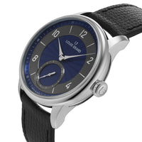 Petite Seconde Guilloché Anthracite Blue