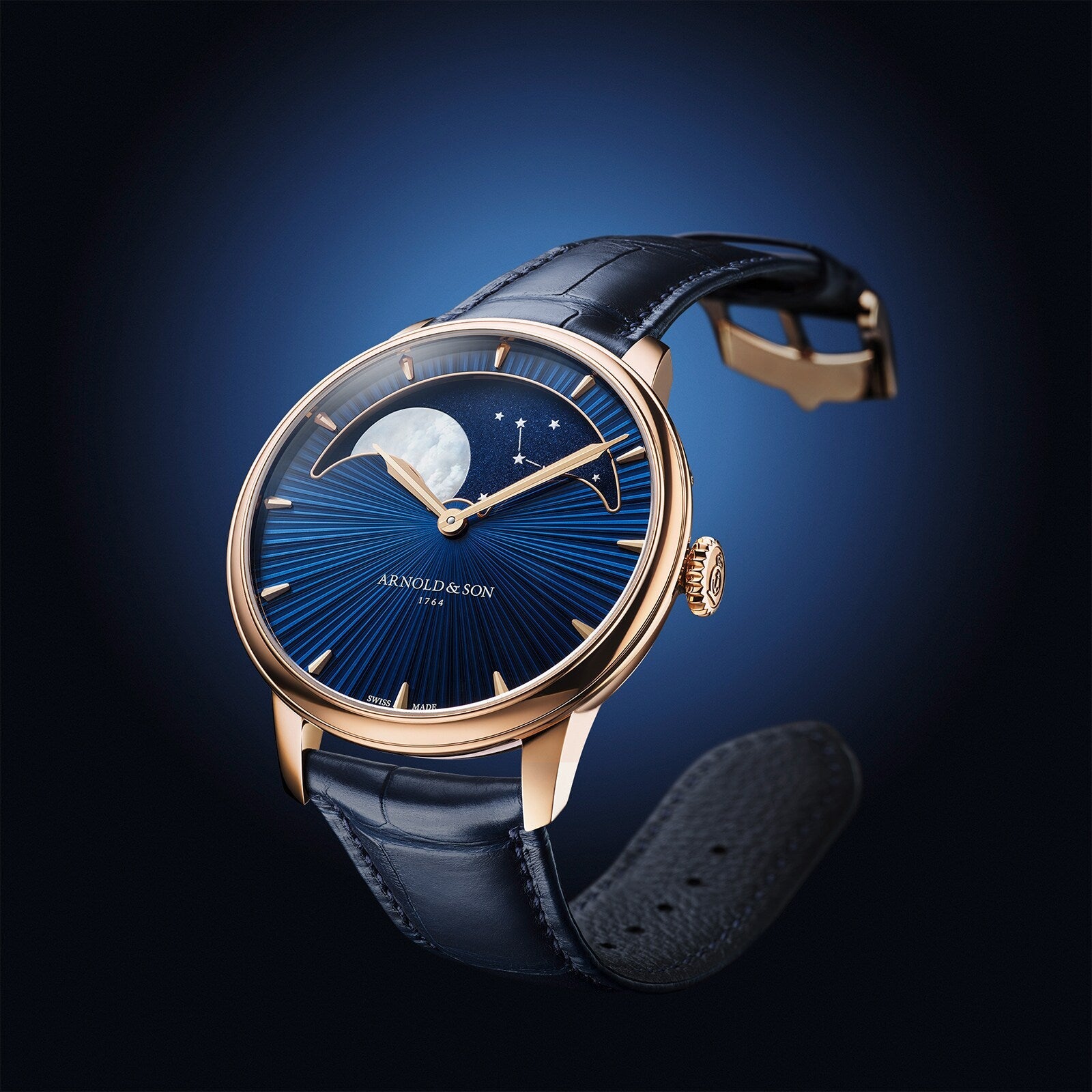 Perpetual Moon 41.5mm Red Gold