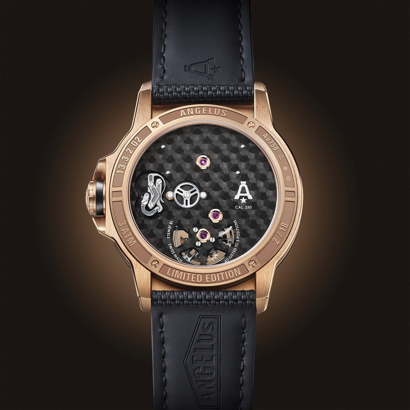 Gold & Carbon Flying Tourbillon