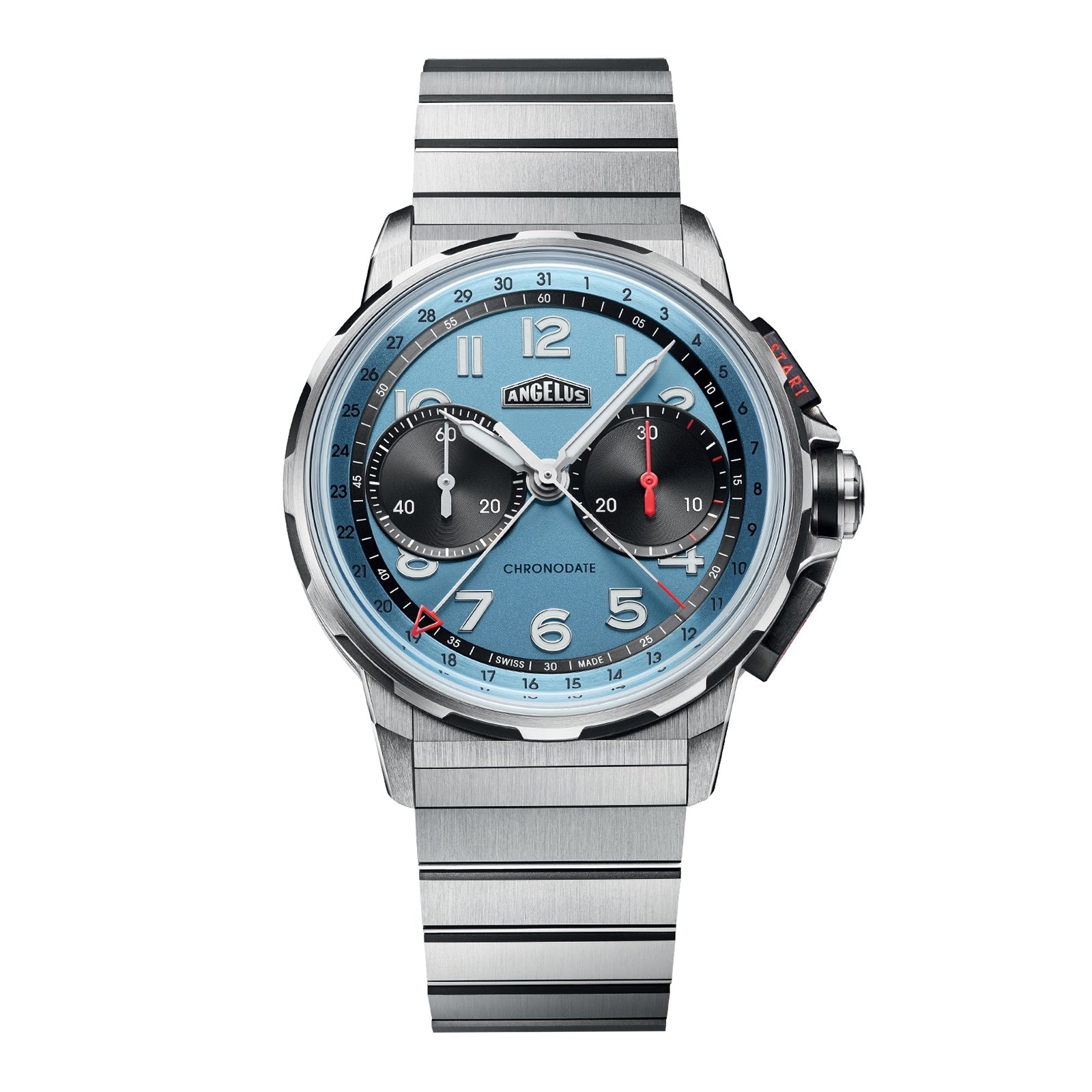 Chronodate Titanium Storm Blue Titanium