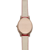 Chopard L'Heure Du Diamant Oval 18k Rose Gold & Diamonds Lady's Watch