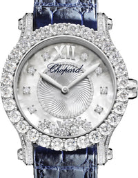Chopard Happy Sport Joaillerie Ethical 18K White Gold & Diamonds Ladies Watch