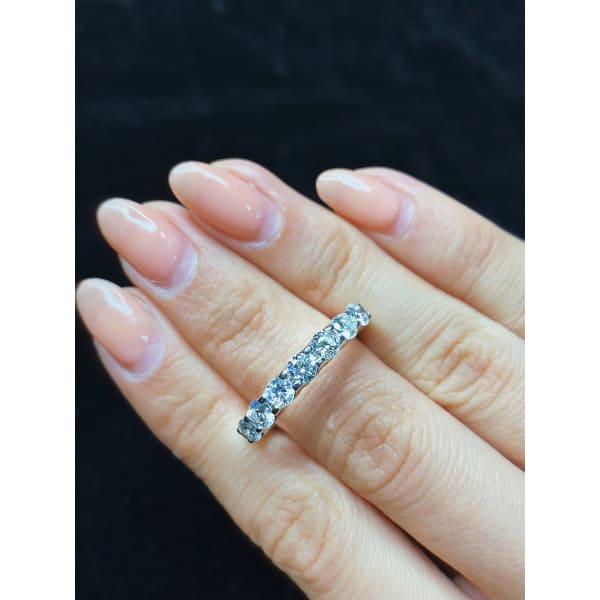 18k White Gold Eternity Band with 1.25ct TDW BAN-7509