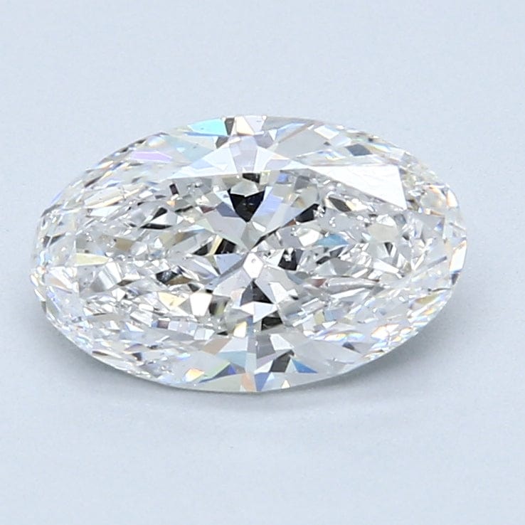 1.90 Carat E SI1 Oval Diamond