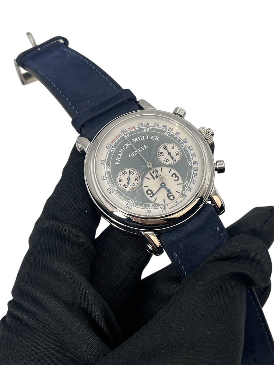 Franck Muller Vanguard Yachting Crongraph Rattrapante Stainless steel Men's Watch