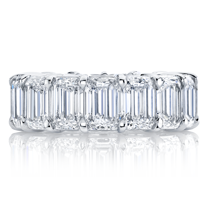 Eternity Emerald .90CT G,H/VS