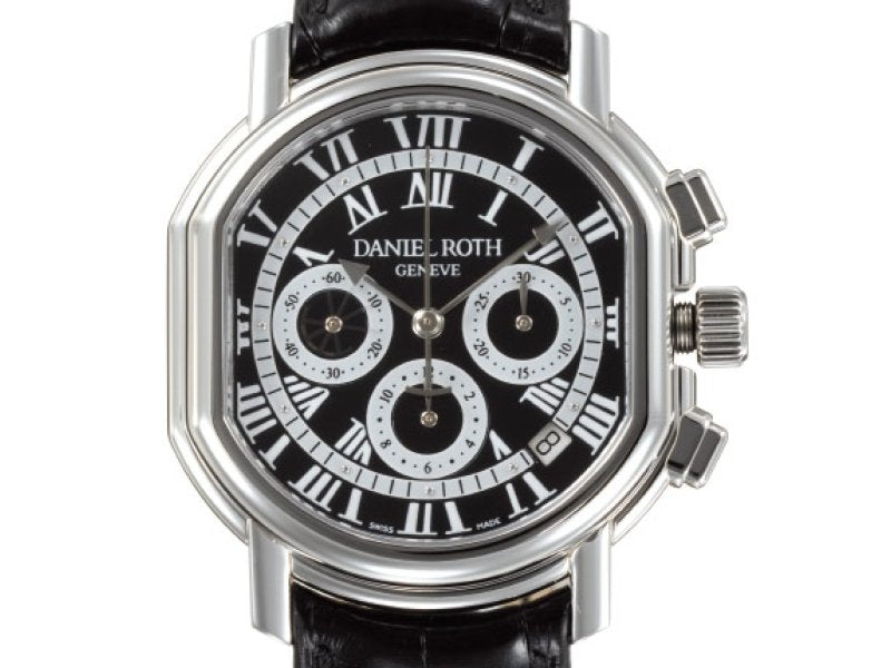 Daniel Roth Academie Chronograph 18K White Gold Men`s Watch