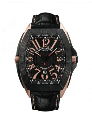 Franck Muller Conquistador Grand PRIX  Carbon & 18K Rose Gold Men's Watch