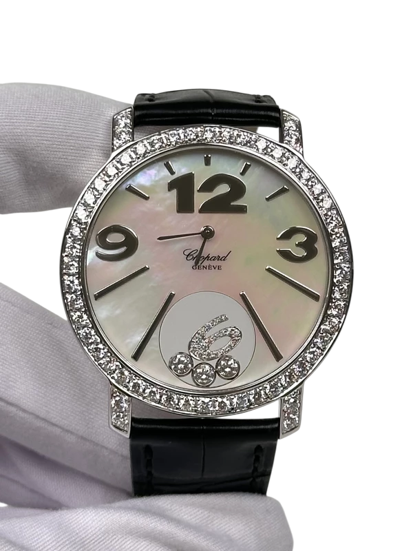 Chopard Happy Diamonds 18K White Gold & Diamonds Lady's Watch
