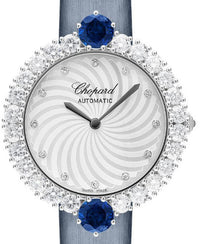 Chopard L'Heure du Diamant 18K White Gold & Diamonds & Sapphires Lady's Watch