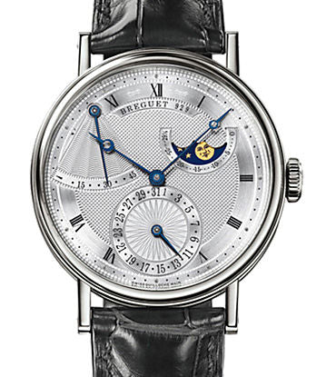 Breguet Classique Power Reserve 18K White Gold Men's Watch