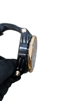 Cvstos Chronograph PVD Titanium & 18K Rose Gold Men's Watch