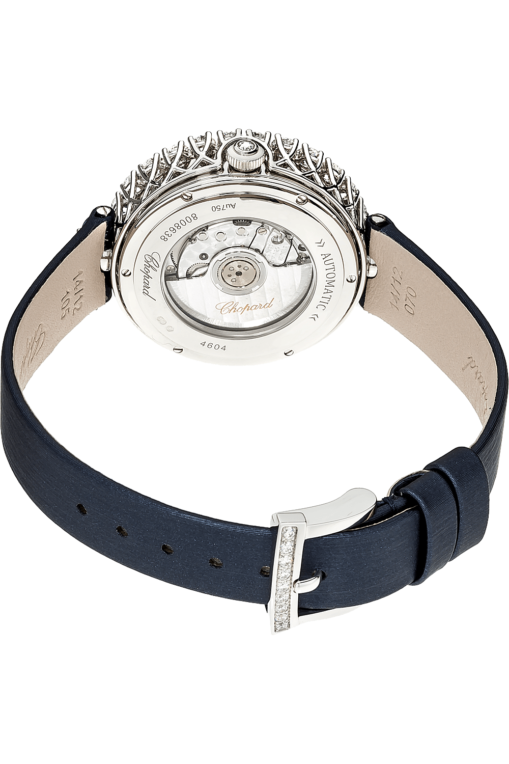 Chopard L'Heure du Diamant 18K White Gold & Diamonds & Sapphires Lady's Watch