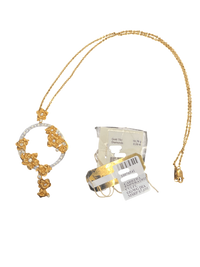 Carrera y Carrera Emperatriz Pendants 18K White gold & 18K Yellow Gold & Diamonds