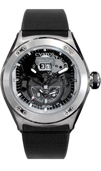 CVSTOS Challenge-R Twin-Time Stainless steel Men's Watch