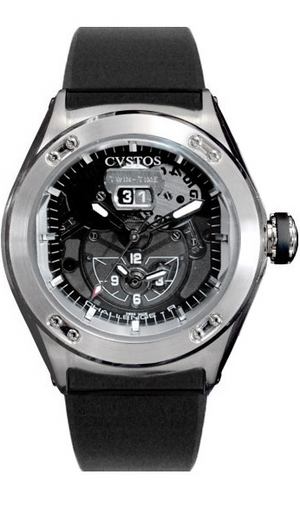CVSTOS Challenge-R Twin-Time Stainless steel Men's Watch