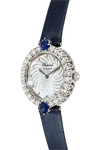 Chopard L'Heure du Diamant 18K White Gold & Diamonds & Sapphires Lady's Watch