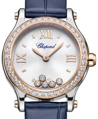 Chopard Happy Sport Stainless steel & Etnical Rose Gold & Diamonds Lady's Watch